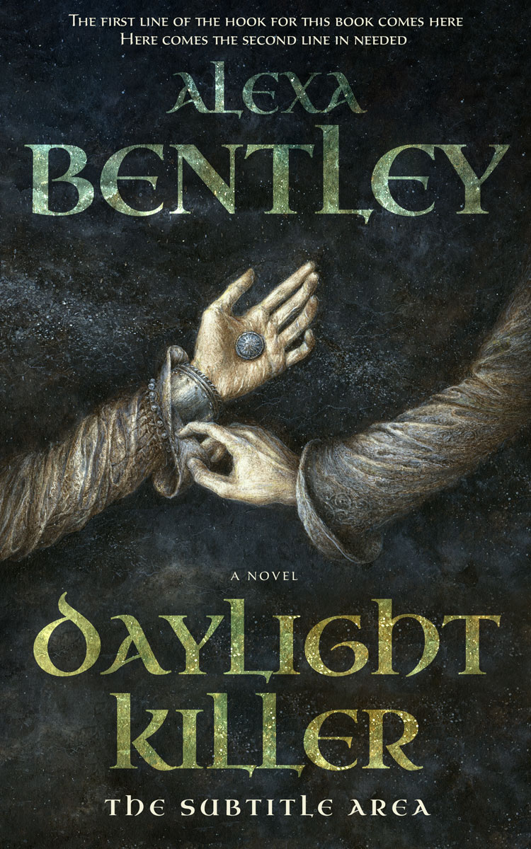 2D view of Premade Fantasy Book Cover - Heavy Metal