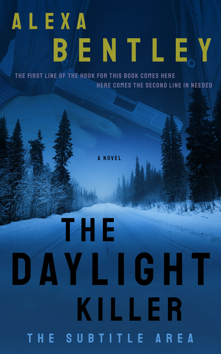 2D view of Premade Mystery & Thriller & Suspense Book Cover - Chathams Blue