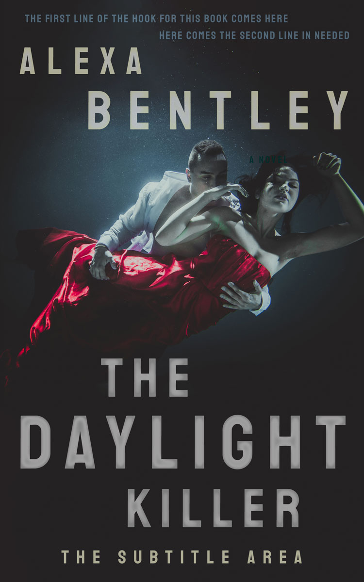 2D view of Premade Romance Book Cover - Shark