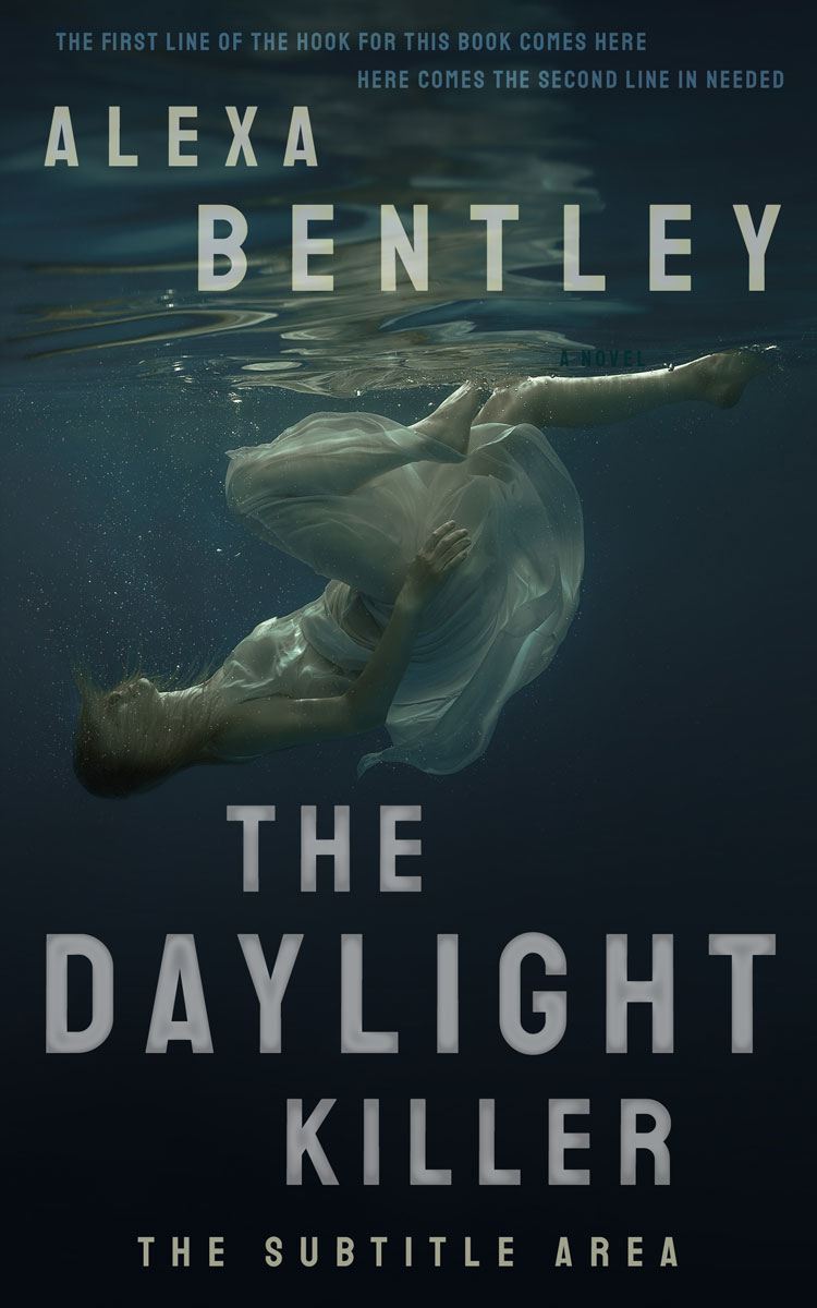 2D view of Premade Mystery & Thriller & Suspense Book Cover - Mirage