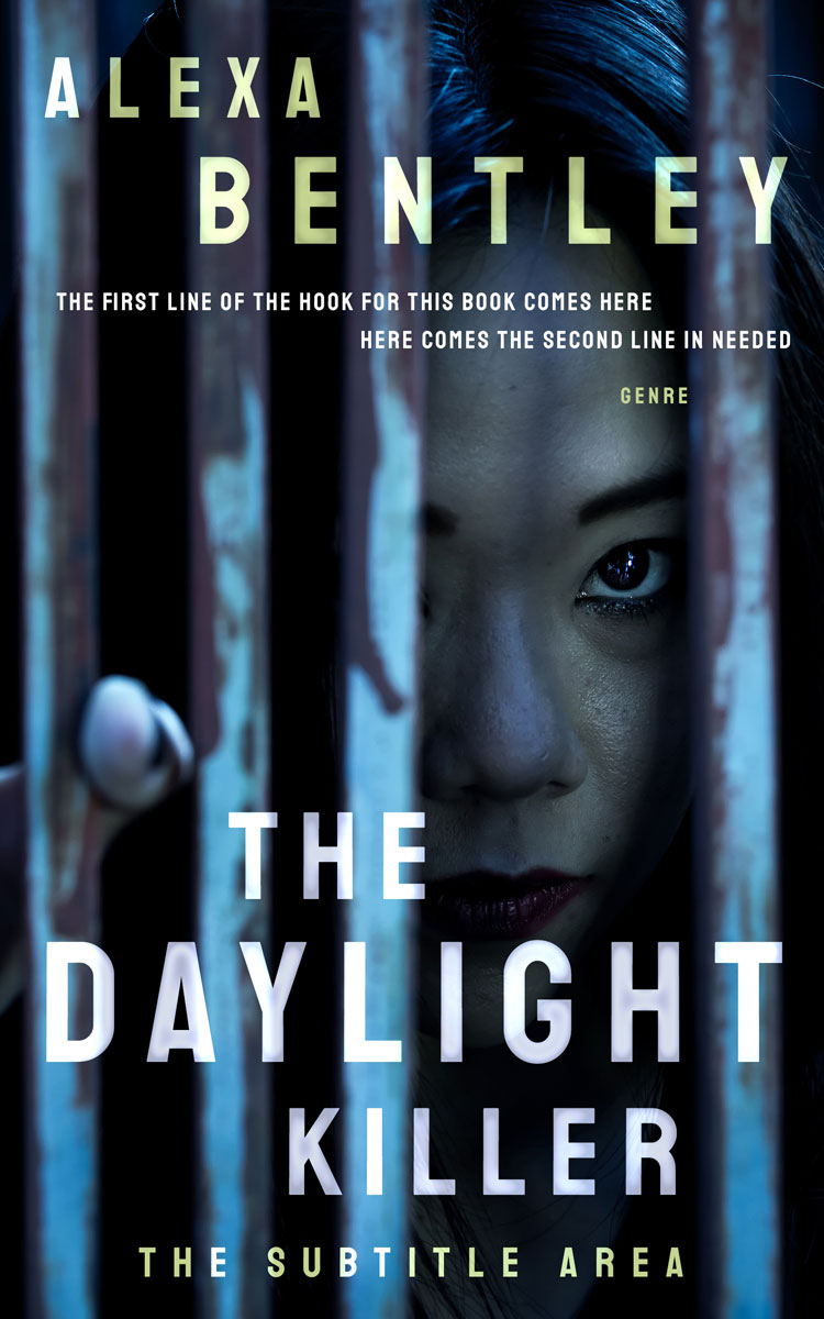 2D view of Premade Horror Book Cover - Mirage