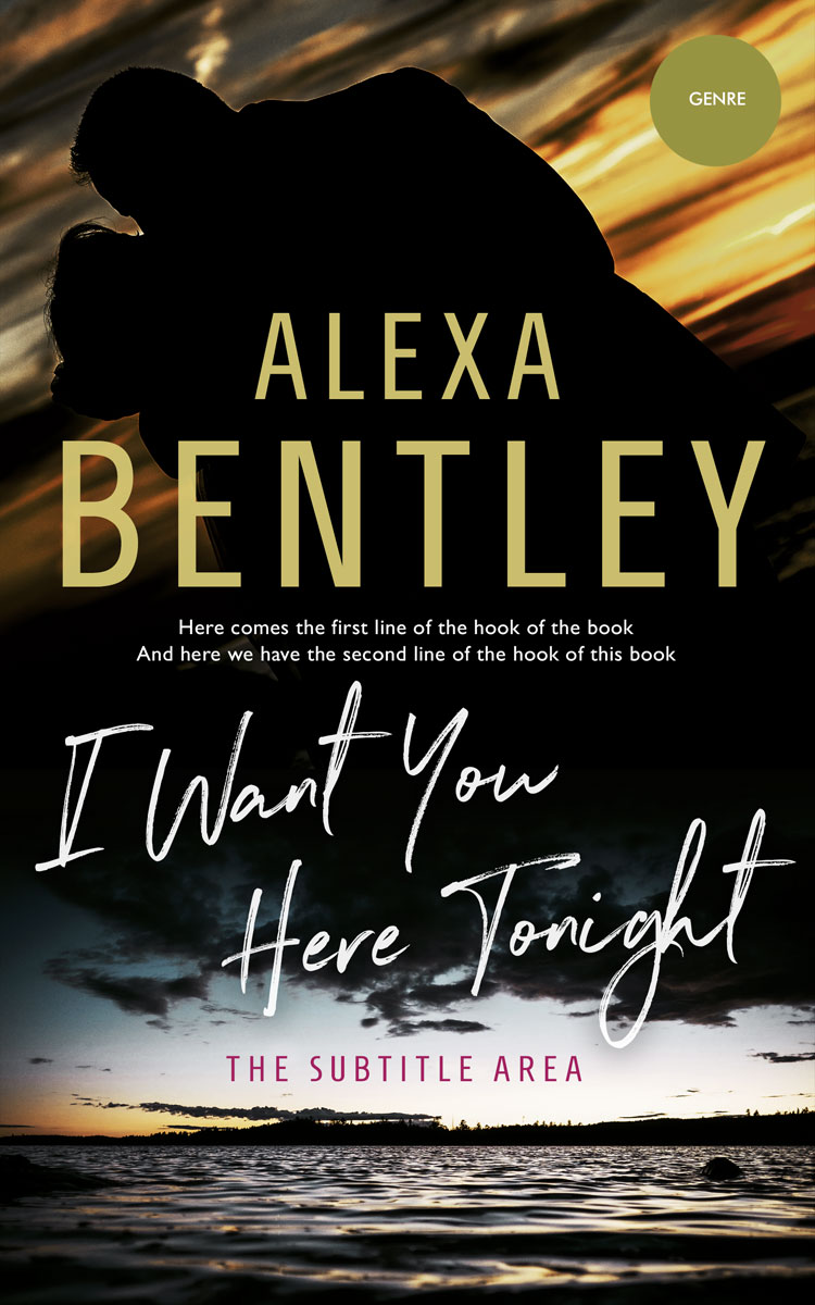 2D view of Premade Romance Book Cover - Rangoon Green