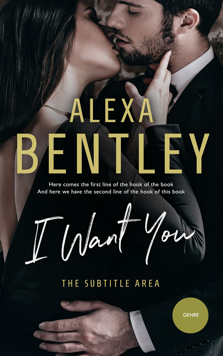 2D view of Premade Erotica Book Cover - Hillary