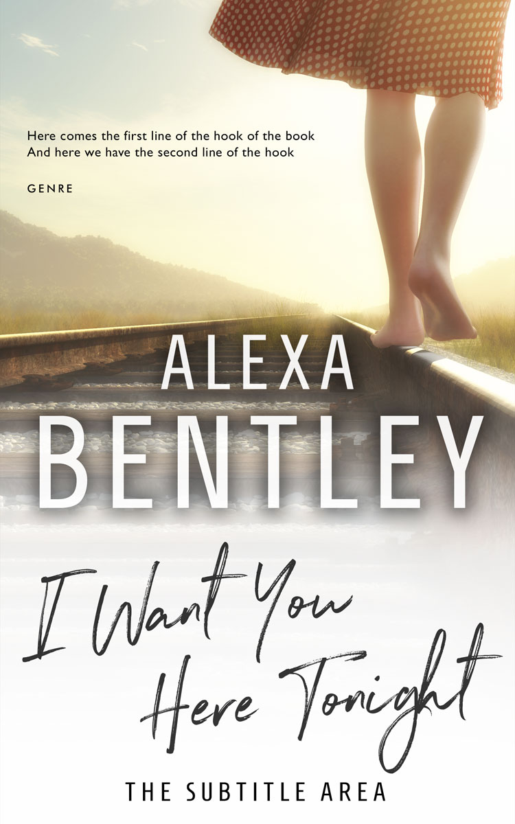 2D view of Premade Mystery & Thriller & Suspense Book Cover - Satin Linen