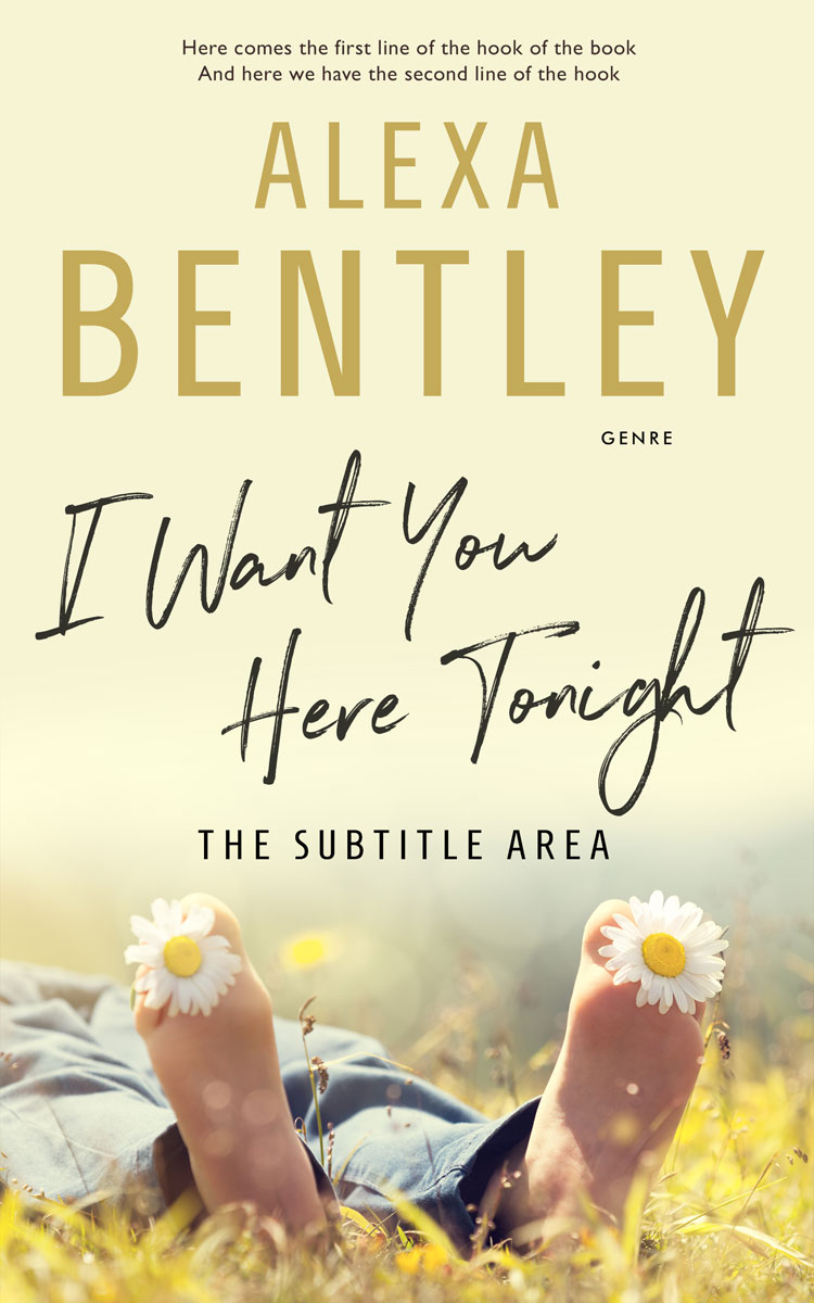 2D view of Premade Teen & Young Adult Book Cover - Parchment