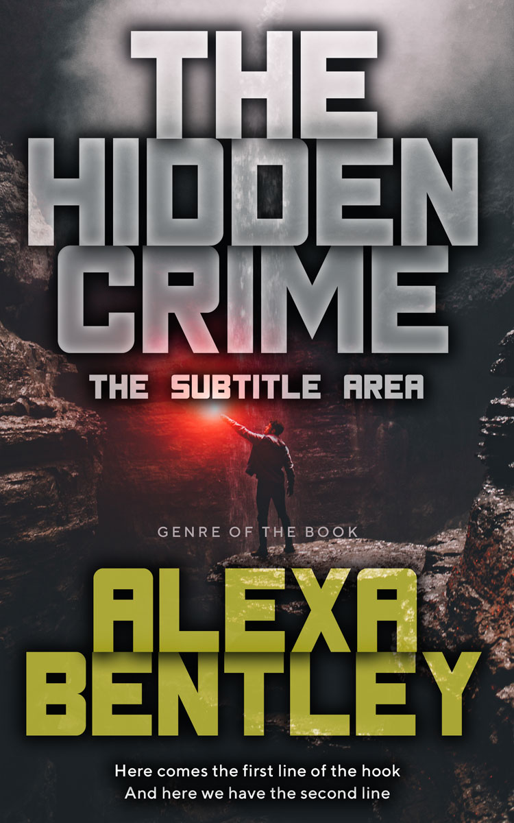 2D view of Premade Mystery & Thriller & Suspense Book Cover - Indian Khaki