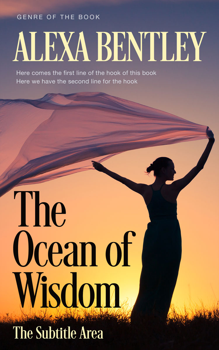 2D view of Premade Self-Improvement & Self-Help Book Cover - Falcon