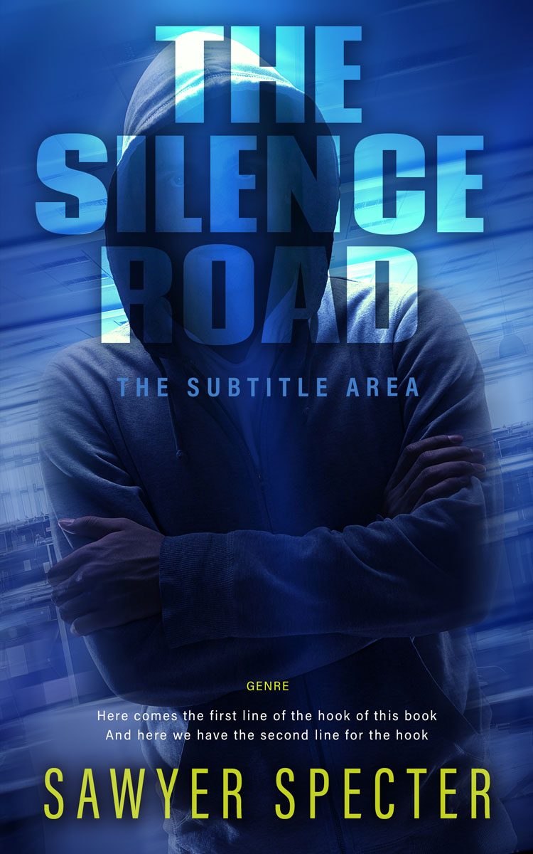 2D view of Premade Mystery & Thriller & Suspense Book Cover - Blue Zodiac