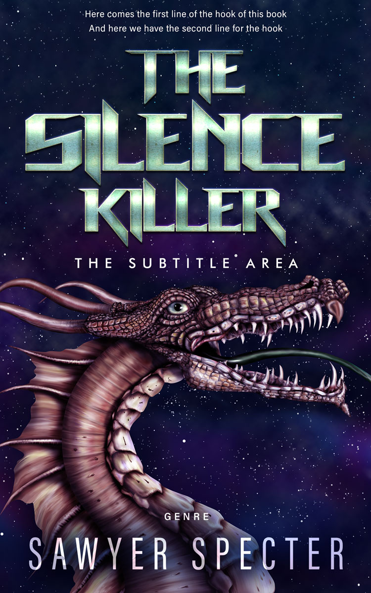 2D view of Premade Fantasy Book Cover - Mirage