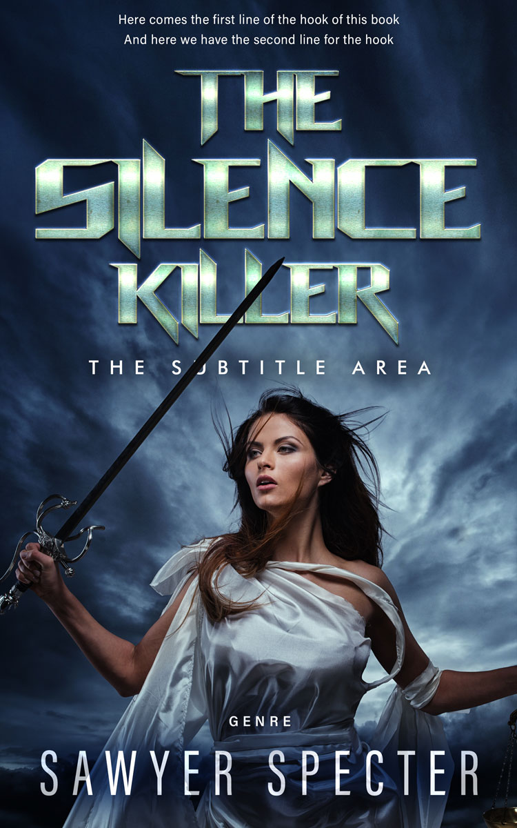 2D view of Premade Fantasy Book Cover - Mirage