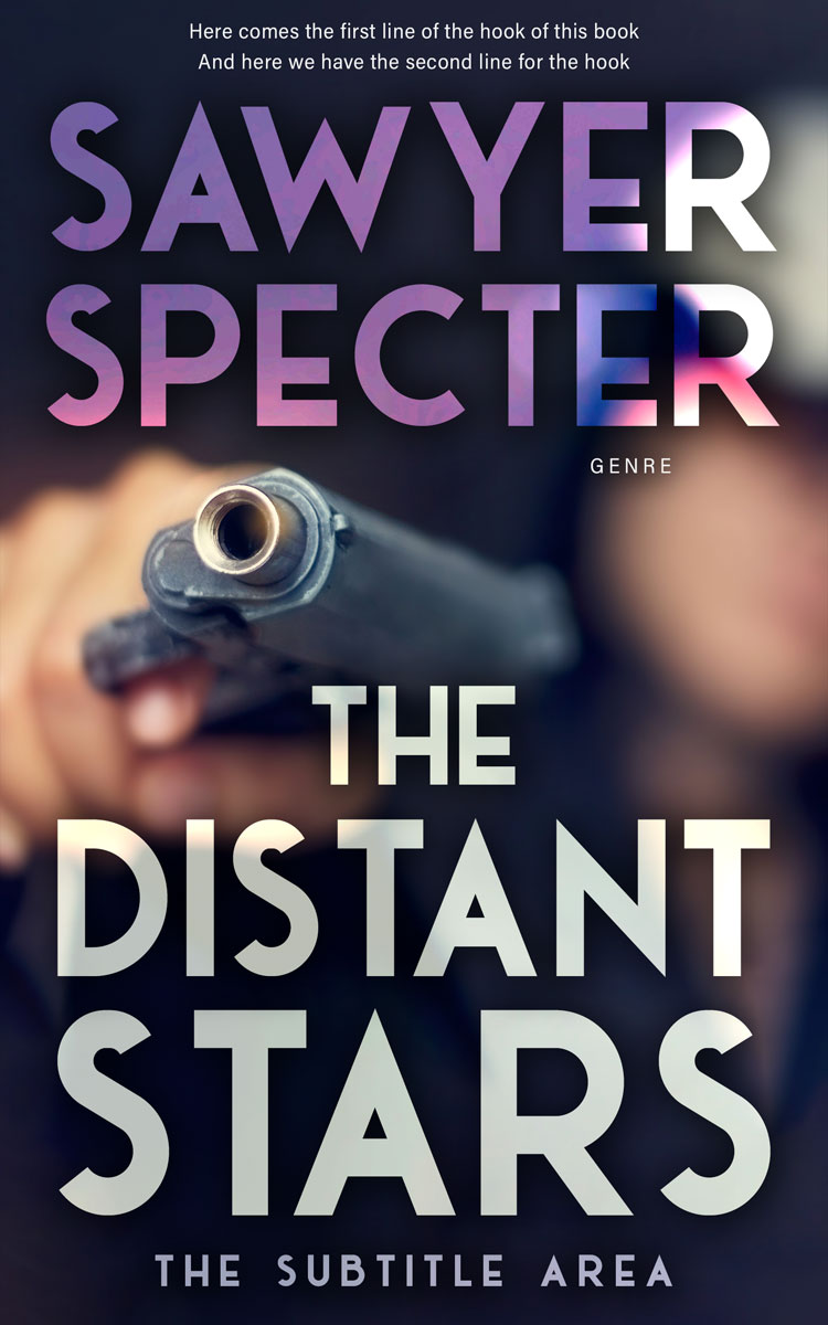 2D view of Premade Mystery & Thriller & Suspense Book Cover - Cold Turkey