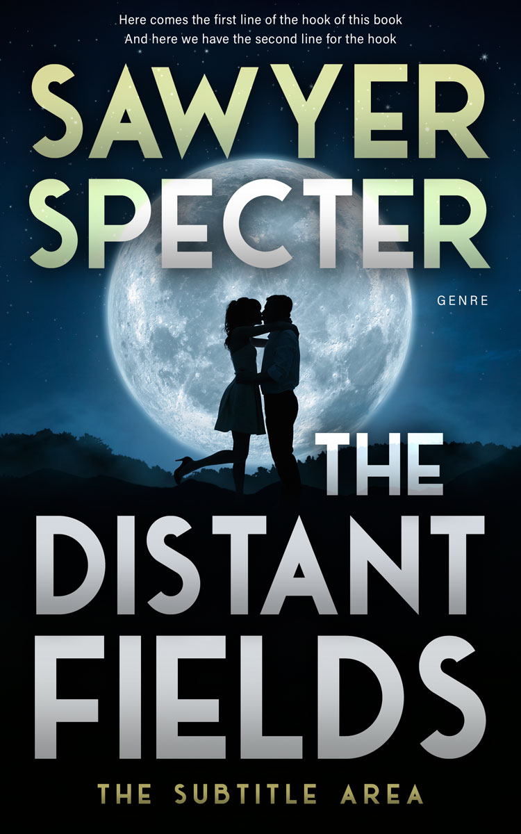 2D view of Premade Romance Book Cover - Firefly