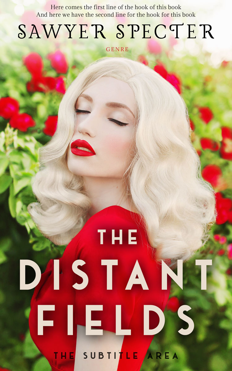 2D view of Premade Romance Book Cover - Bone