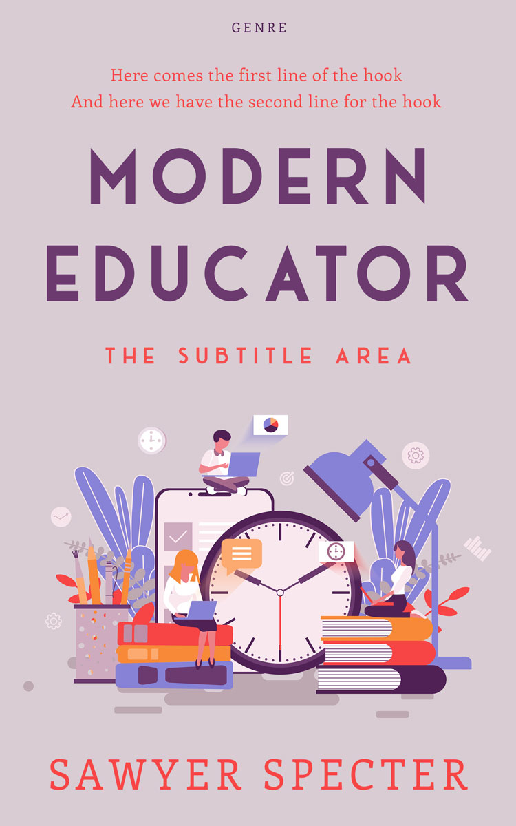 2D view of Premade Education Book Cover - Lola