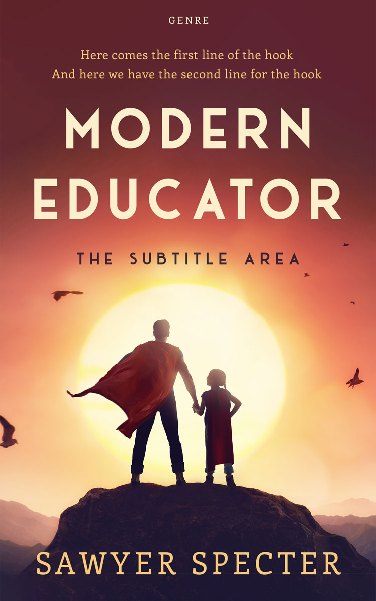 2D view of Premade Family & Parenting Book Cover - Buccaneer