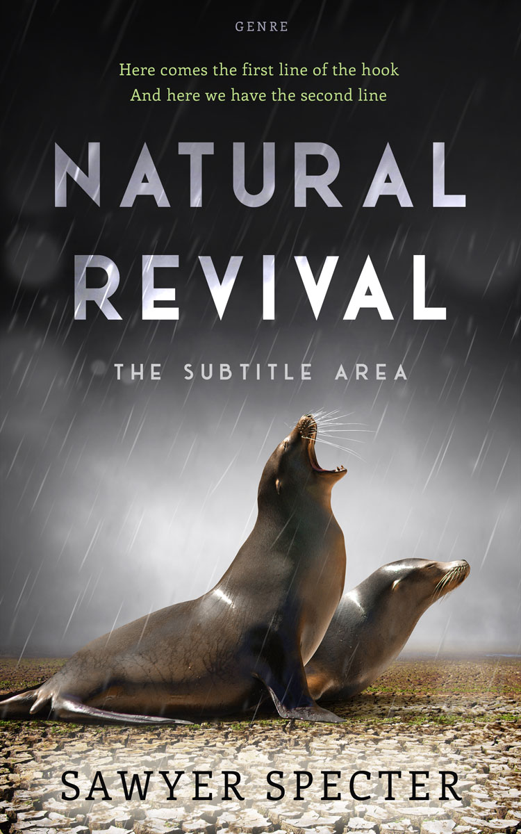 2D view of Premade Science & Nature Book Cover - Dune