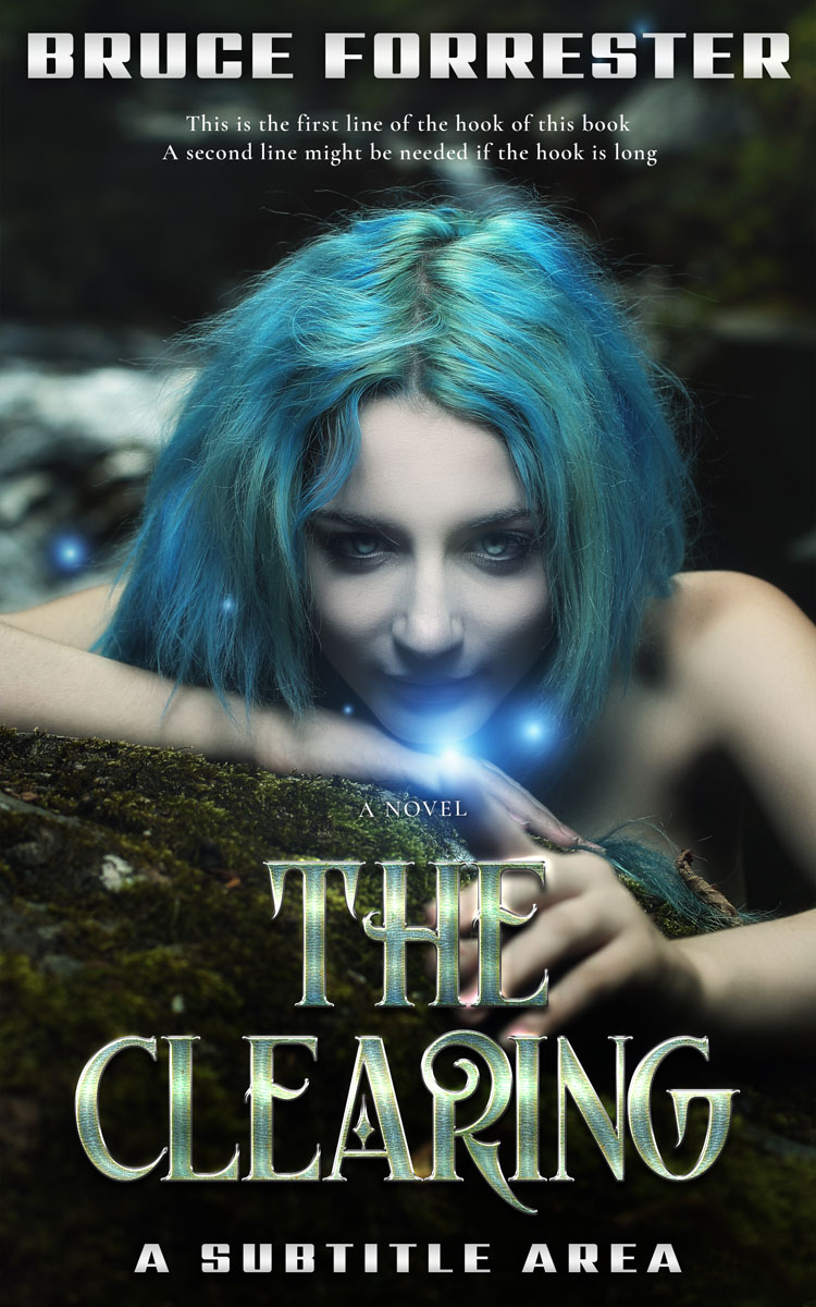 2D view of Outer Space #9234 - Premade Fantasy Book Cover