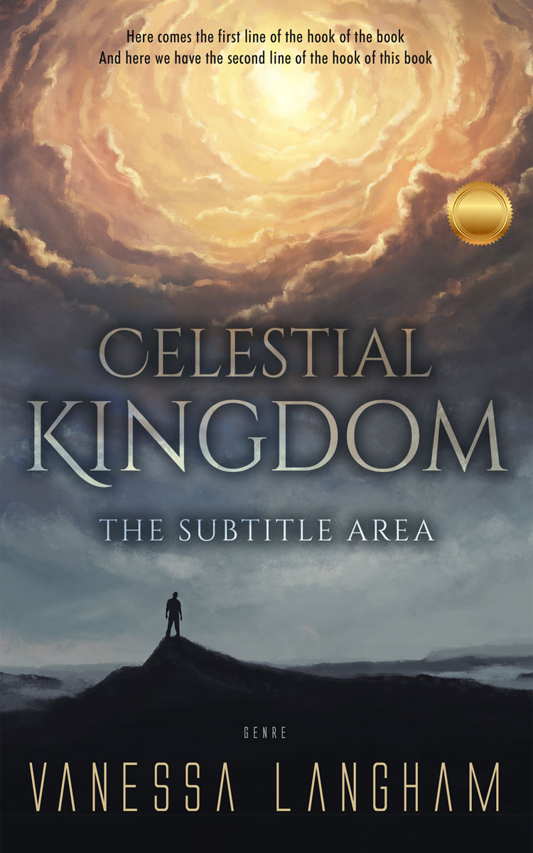 2D view of Premade Religion & Spirituality Book Cover - Tuna