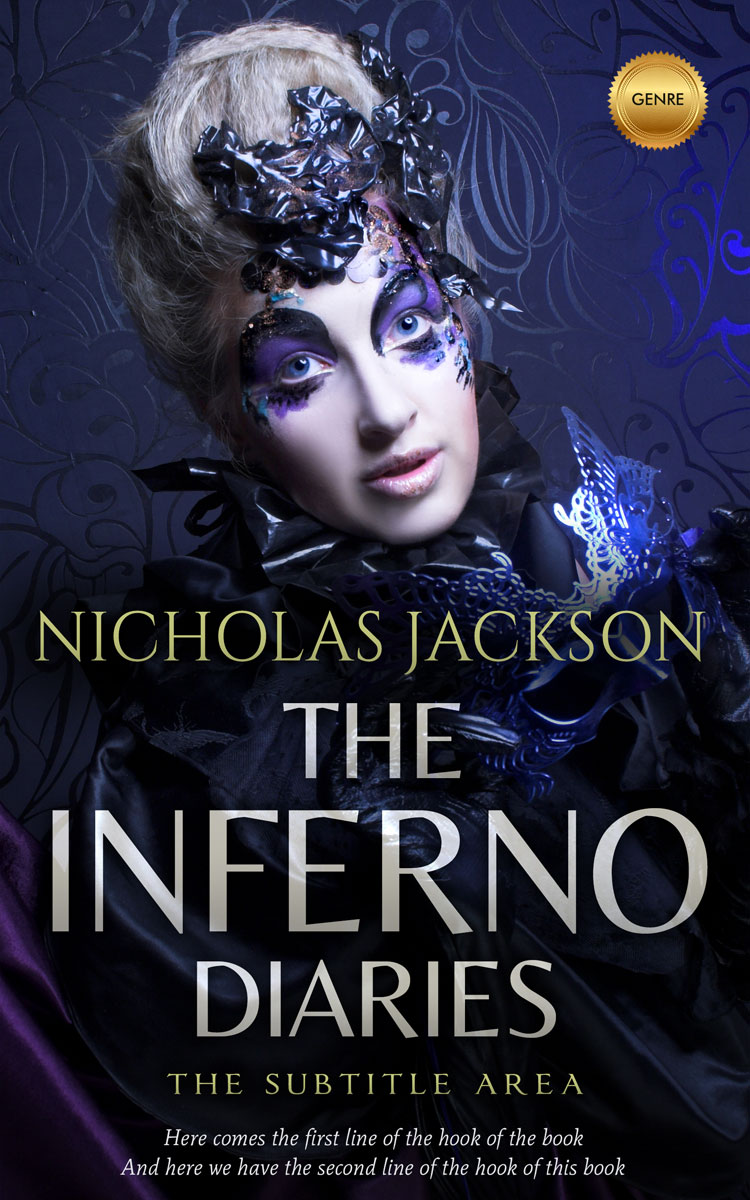 2D view of Premade Fantasy Book Cover - Mirage