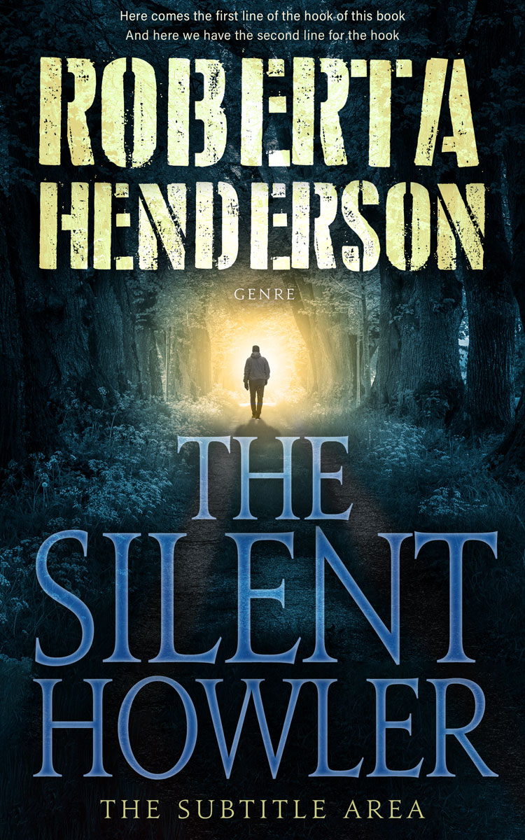 2D view of Premade Mystery & Thriller & Suspense Book Cover - Sapling