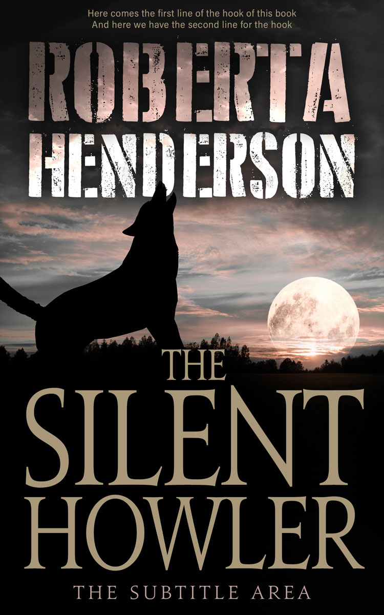 2D view of Premade Mystery & Thriller & Suspense Book Cover - Cod Gray