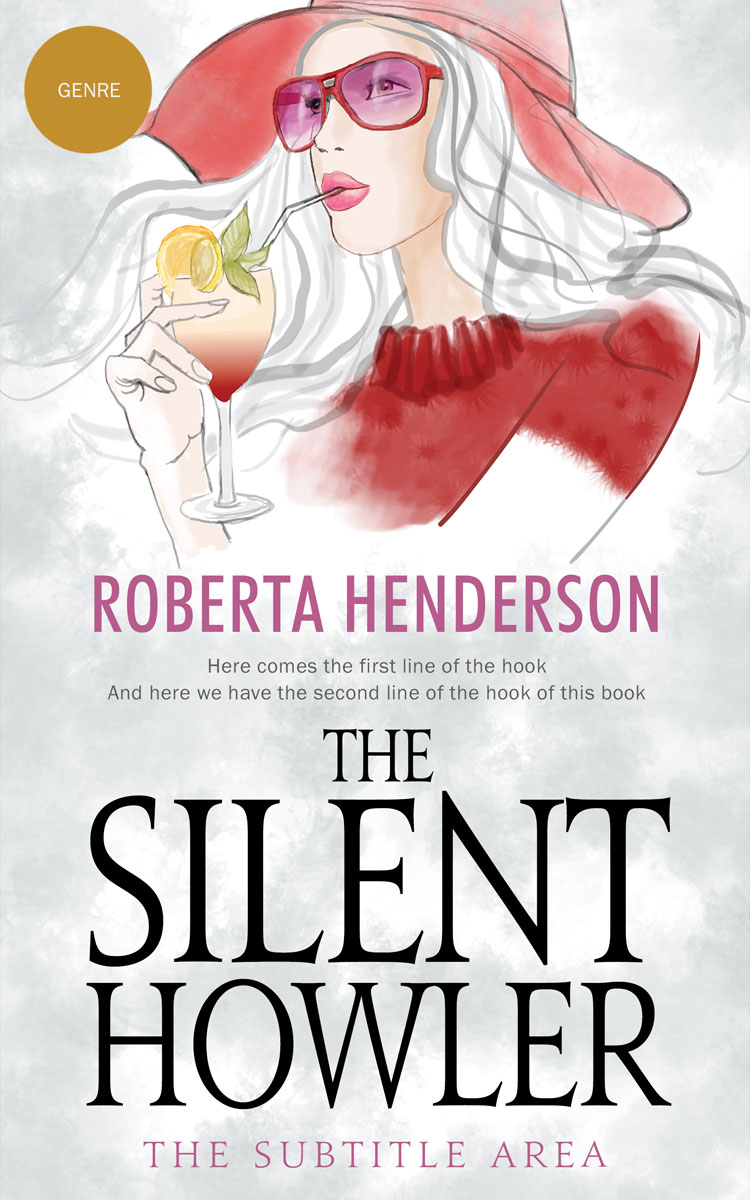 2D view of Premade Romance Book Cover - Ebb