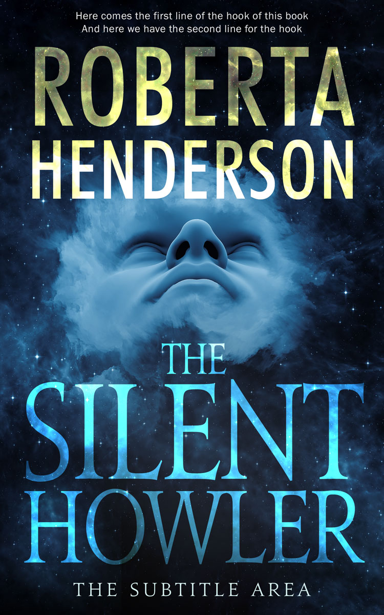 2D view of Premade Religion & Spirituality Book Cover - Ebony