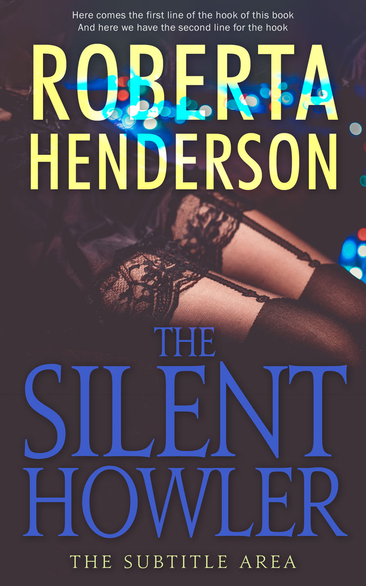 2D view of Premade Erotica Book Cover - Ship Gray