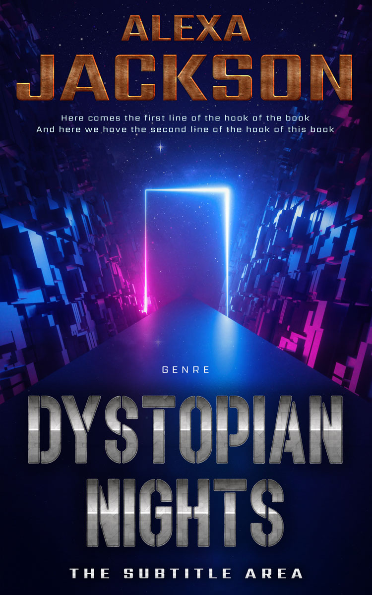 2D view of Premade Paranormal & Urban Book Cover - Haiti