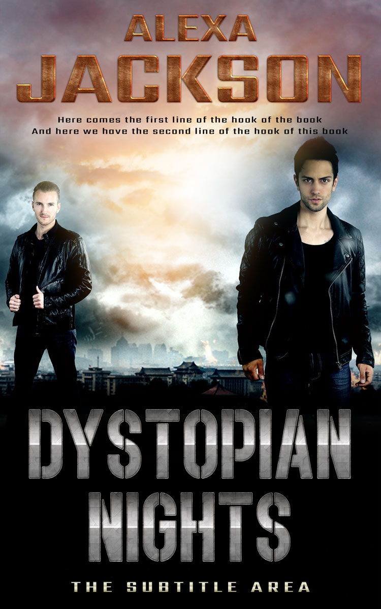 2D view of Premade Fantasy Book Cover - Bone