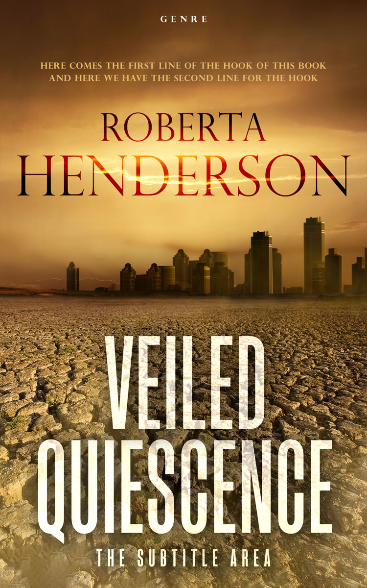 2D view of Premade Apocalyptica Book Cover - Dallas