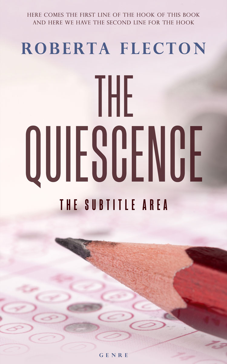 2D view of Premade Education Book Cover - Soft Peach