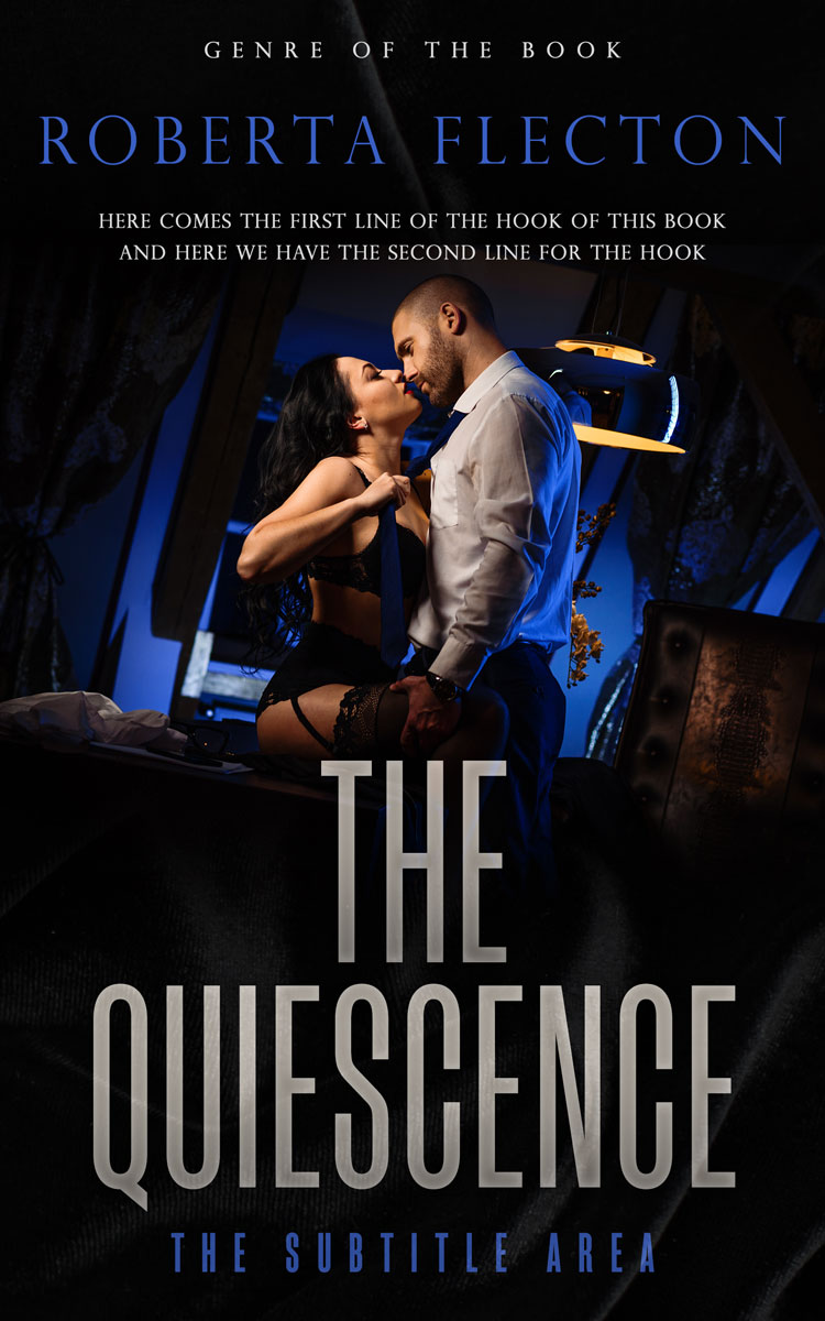 2D view of Premade Erotica Book Cover - Woodsmoke