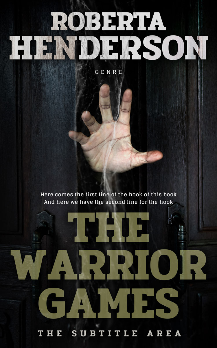 2D view of Premade Mystery & Thriller & Suspense Book Cover - Woodsmoke