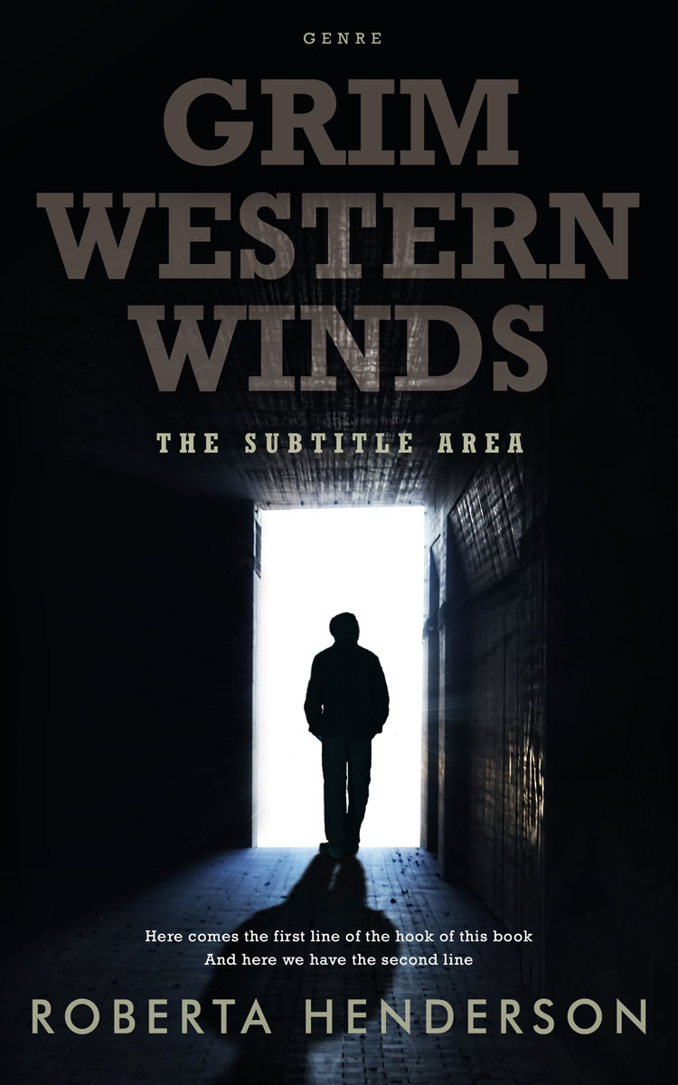 2D view of Premade Mystery & Thriller & Suspense Book Cover - Woodsmoke