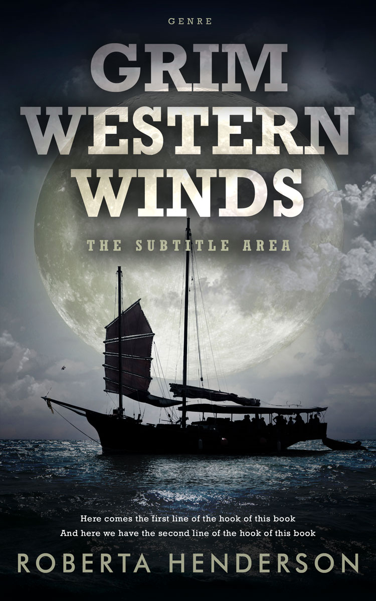 2D view of Premade Historical Book Cover - Shark