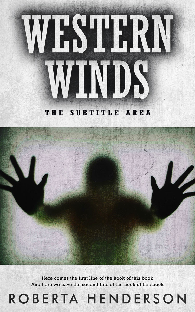 2D view of Premade Horror Book Cover - Alto