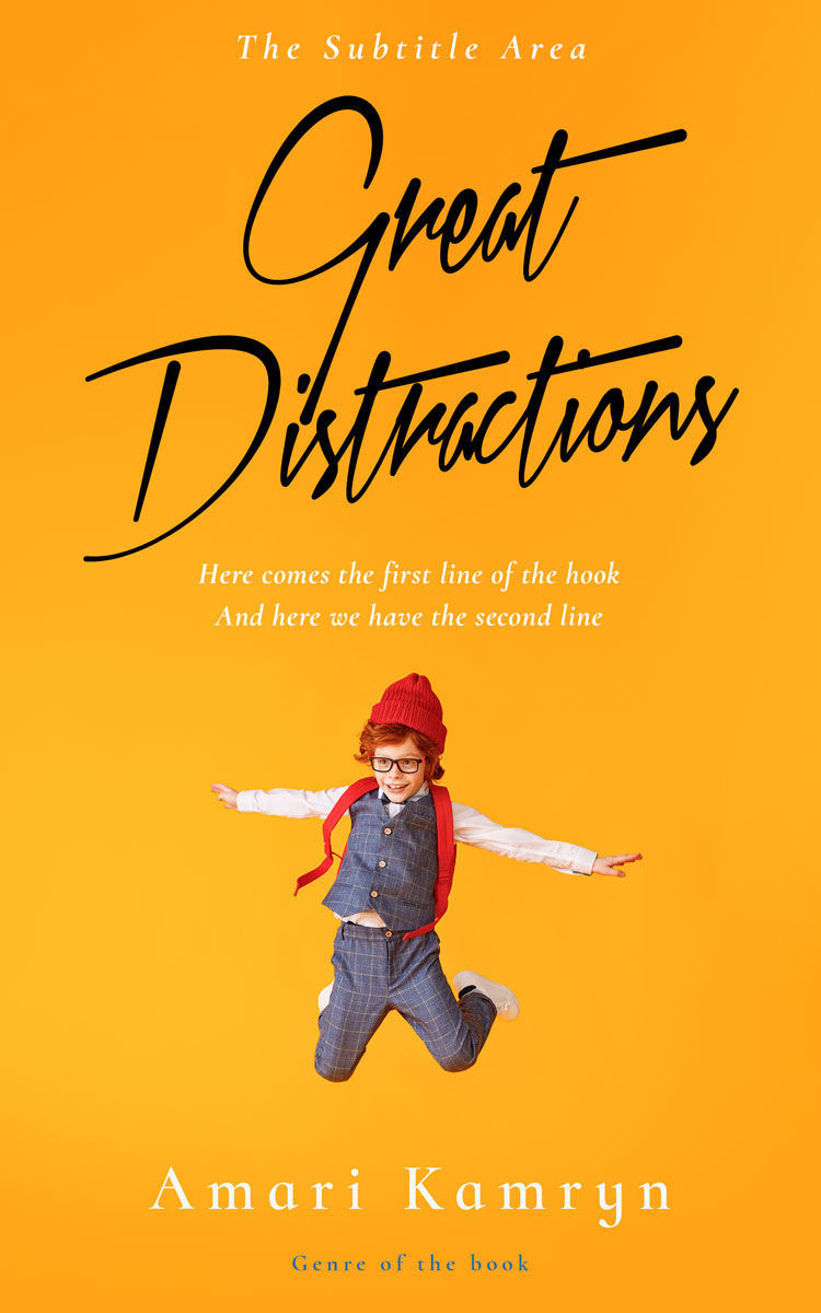 2D view of Premade Education Book Cover - Sun