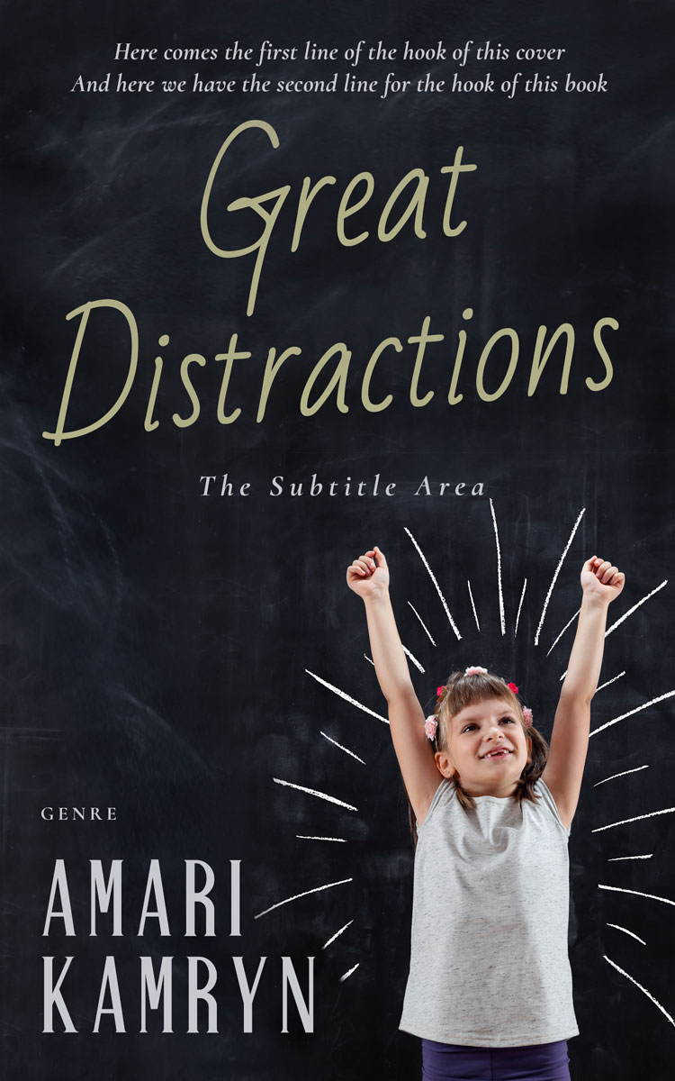 2D view of Premade Children's Book Cover - Shark