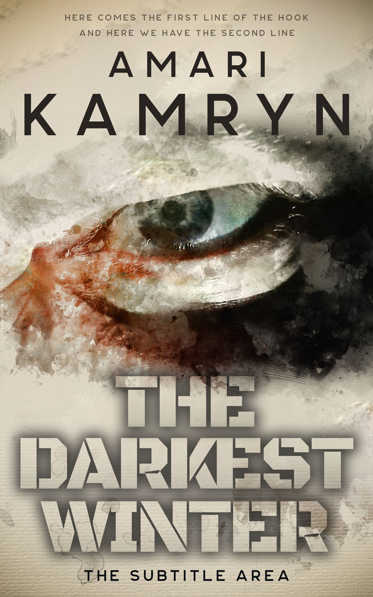 2D view of Premade Mystery & Thriller & Suspense Book Cover - Coral Reef