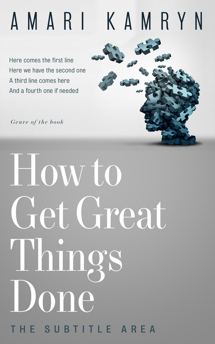 2D view of Premade Education Book Cover - Silver Sand