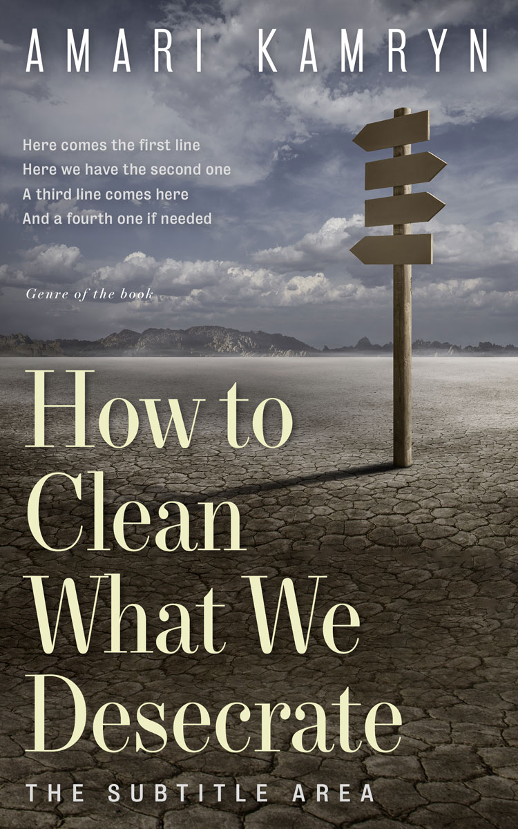 2D view of Premade Self-Improvement & Self-Help Book Cover - Chicago