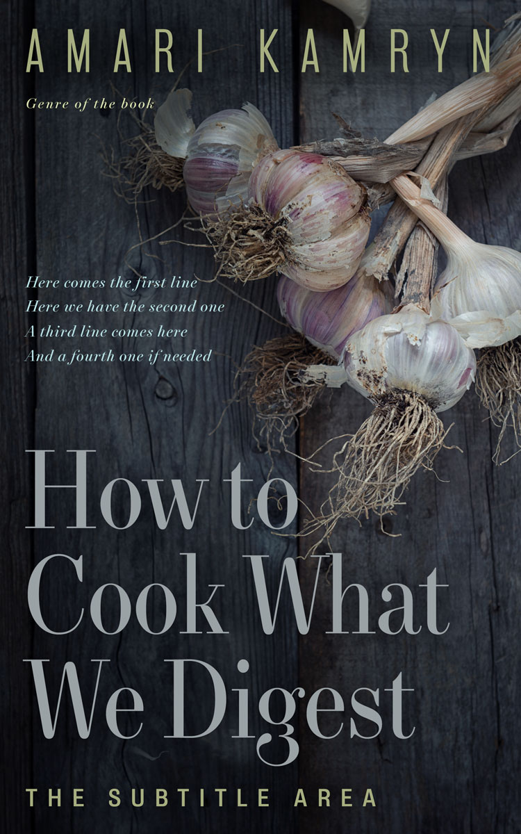 2D view of Premade Cookbooks & Food & Wine Book Cover - Shark