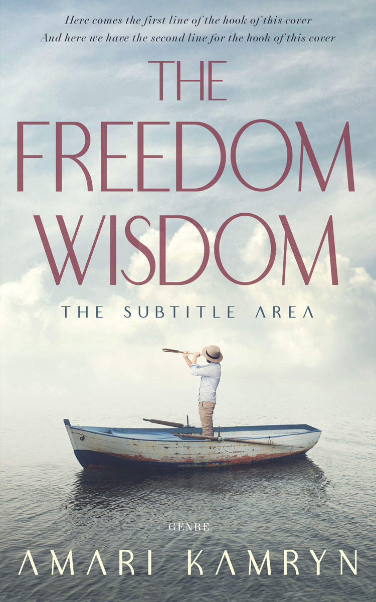 2D view of Premade Fantasy Book Cover - Conch