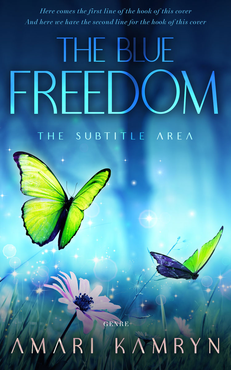 2D view of Premade Fantasy Book Cover - Elephant