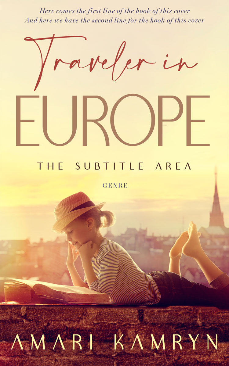 2D view of Premade Literary Fiction Book Cover - Givry