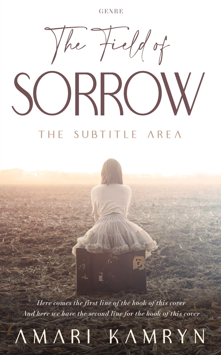 2D view of Premade Literary Fiction Book Cover - Kabul