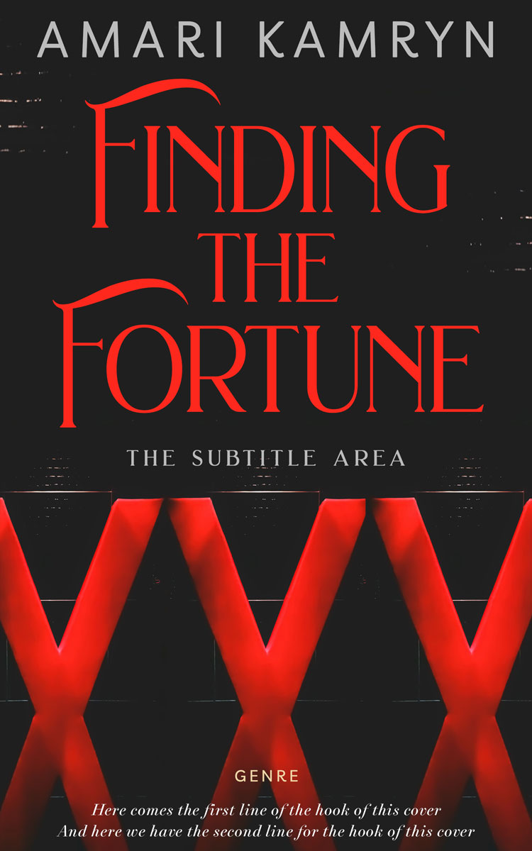 2D view of Premade Erotica Book Cover - Punch