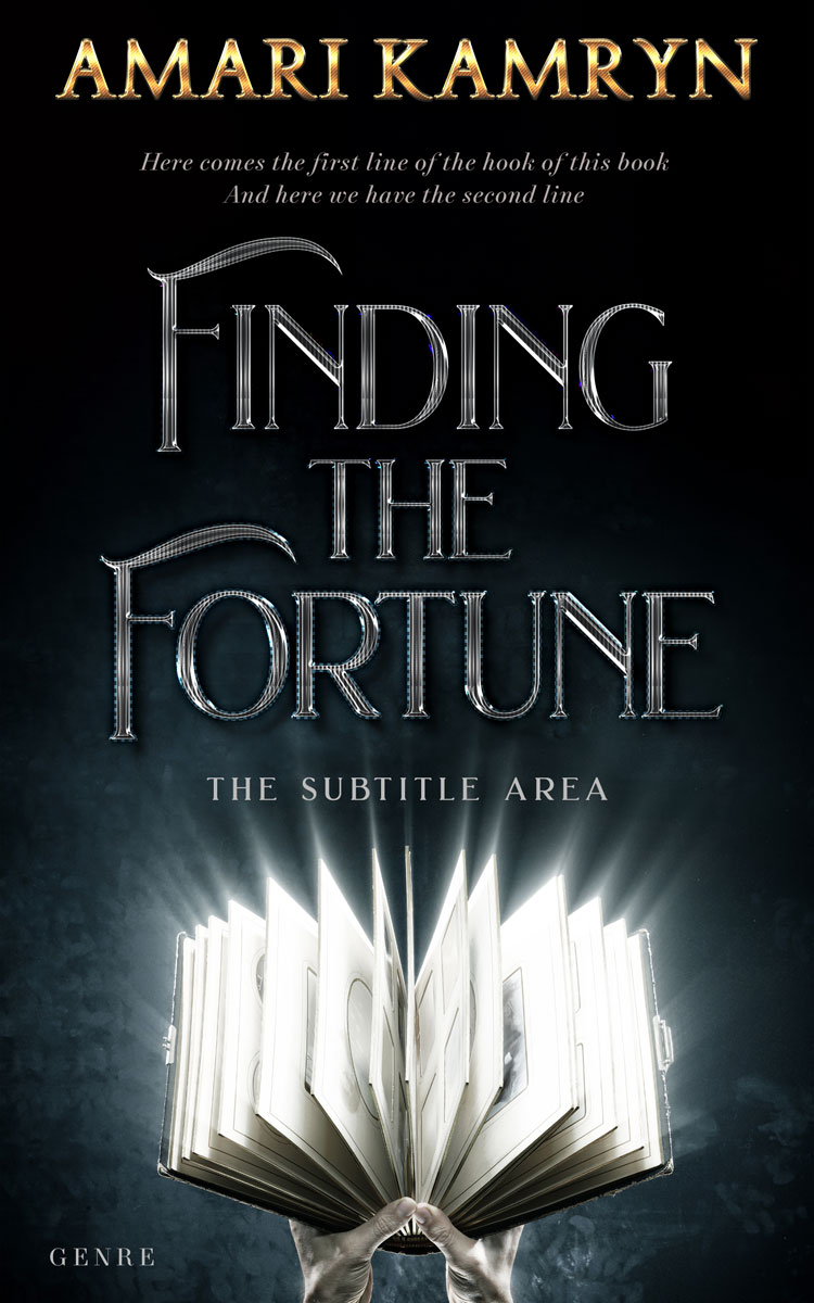 2D view of Premade Paranormal & Urban Book Cover - Bunker