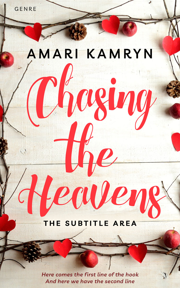 2D view of Premade Romance Book Cover - Pearl Bush